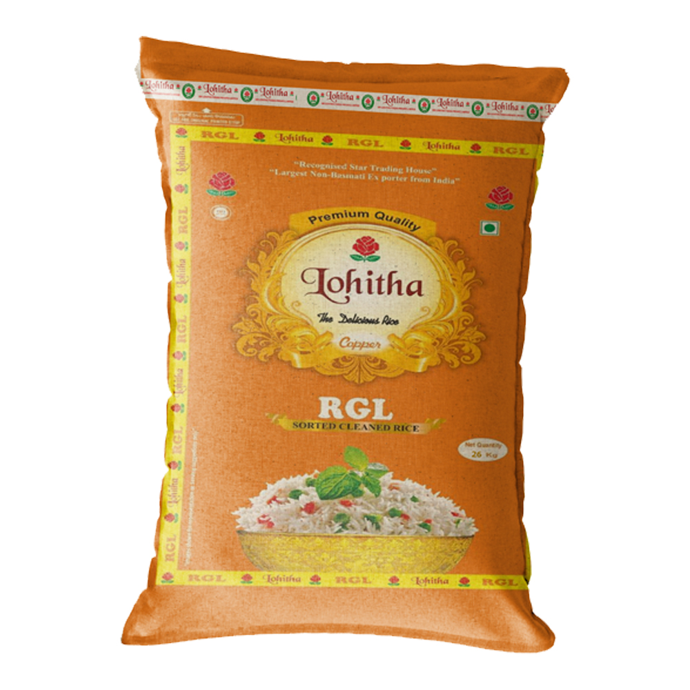 RGL Steam Rice 26Kgs